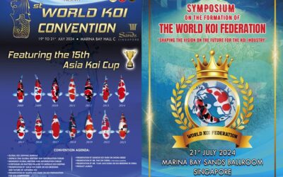 15th Asia Cup Koi Show & 1st World Koi Convention in Singapore